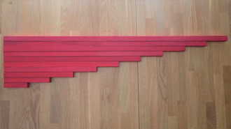 barres rouges montessori
