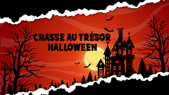 chasse au trésor halloween