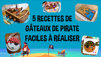 gâteau de pirate facile pour anniversaire