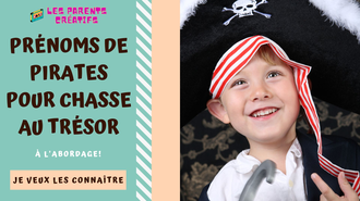 prénom de pirates pour chasse au trésor