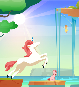 chasse au trésor licorne