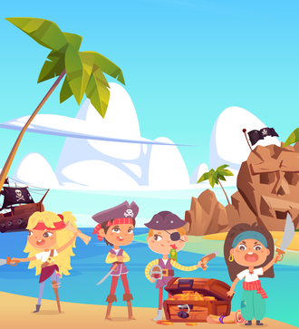 chasse au trésor pirate