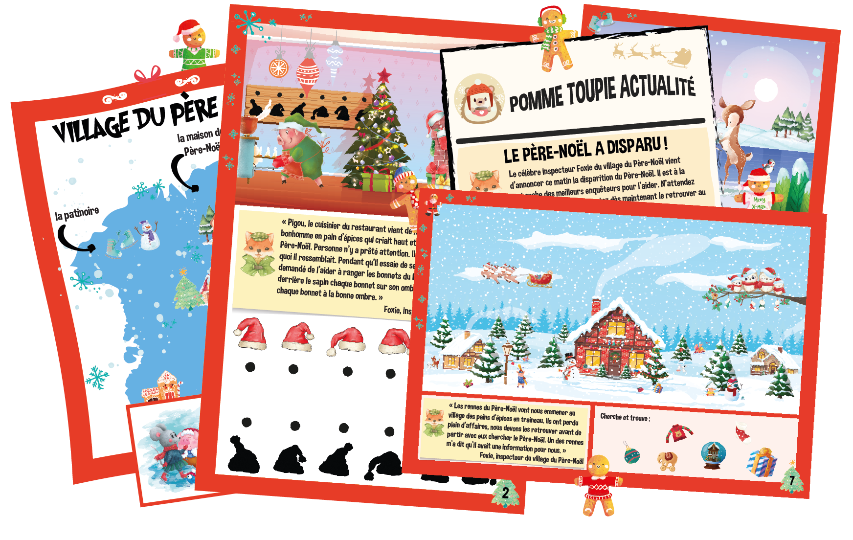 chasse au trésor à imprimer Noël