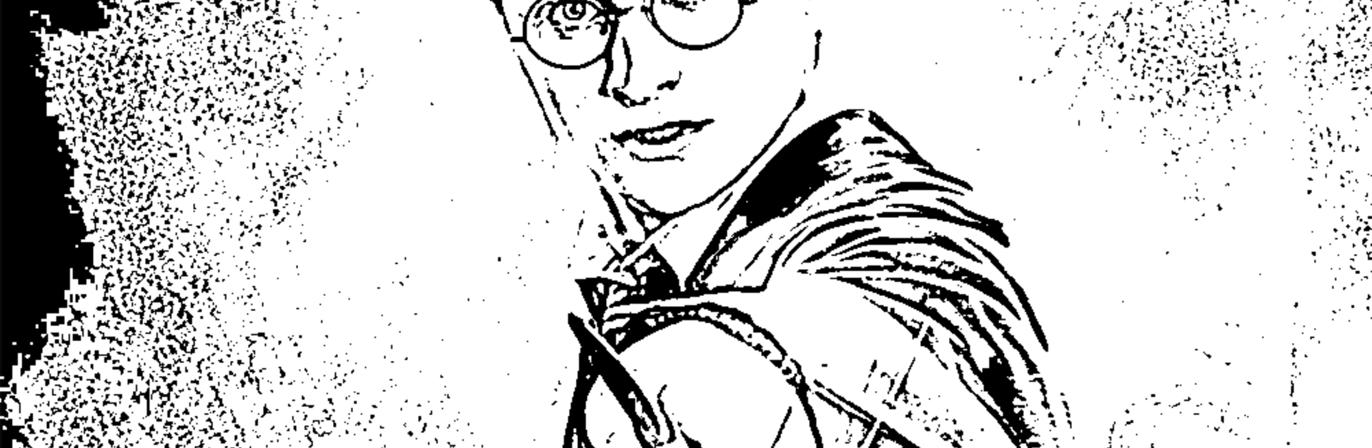 coloriage harry potter à imprimer