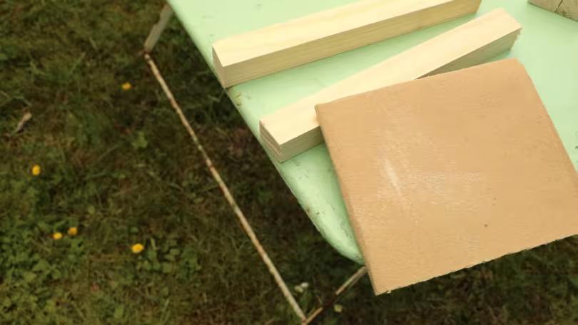 fabrication barres rouges et bleues montessori