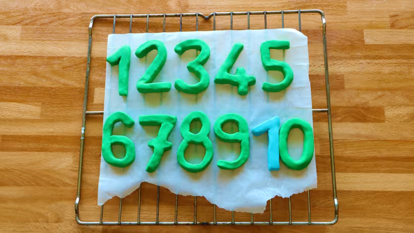 chiffres pairs impairs pâte fimo montessori