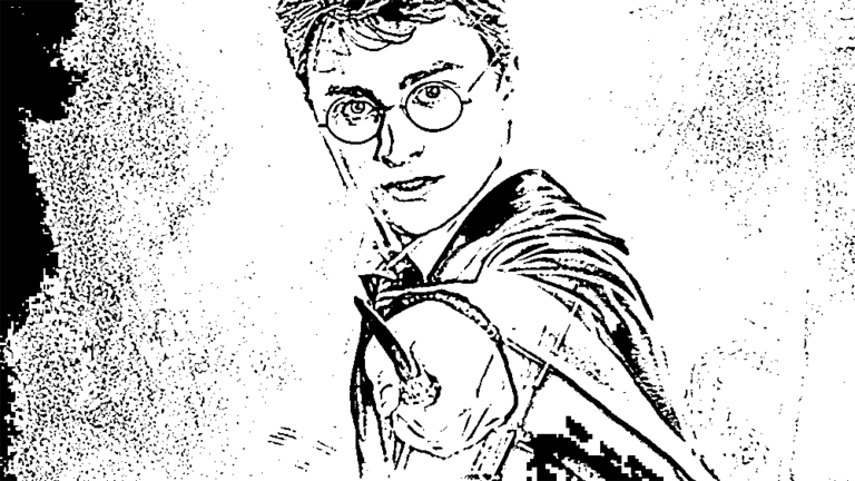 Meilleurs coloriage Harry Potter pour les enfants