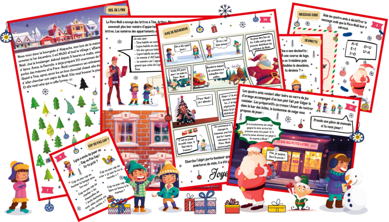 calendrier de l'avent pour enfants