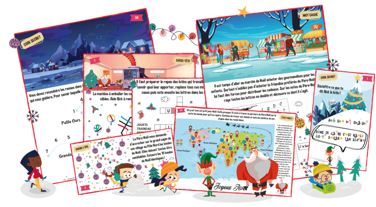calendrier de l'avent 8 ans 9 ans 10 ans et 11 ans