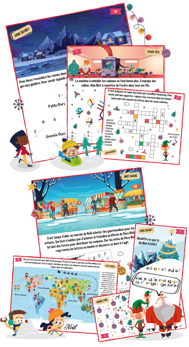 calendrier de l'avent Noël