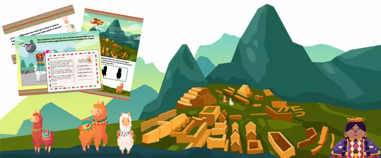 chasse au trésor anniversaire 3 ans et 4 ans Pérou