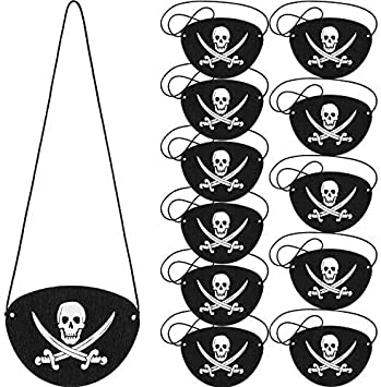 cache-oeil pour un anniversaire de pirate