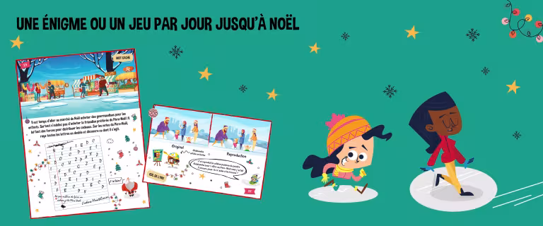 calendrier de l'avent à imprimer et découper