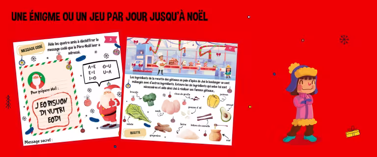 calendrier de l'avent à imprimer et à découper