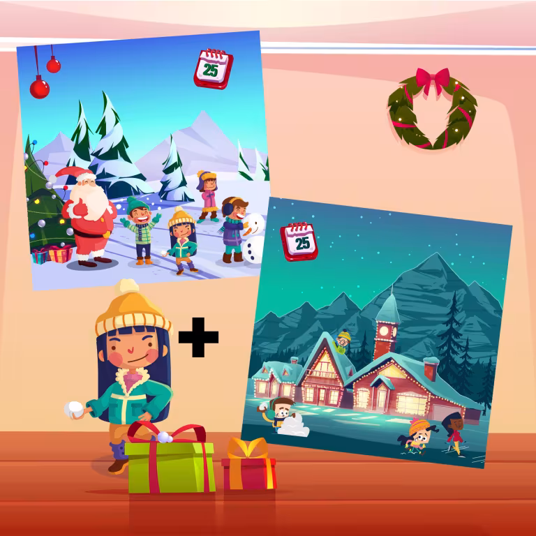 calendrier de l'avent à imprimer et découper