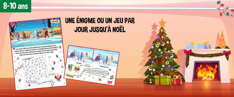 calendrier de l'avent à imprimer et découper