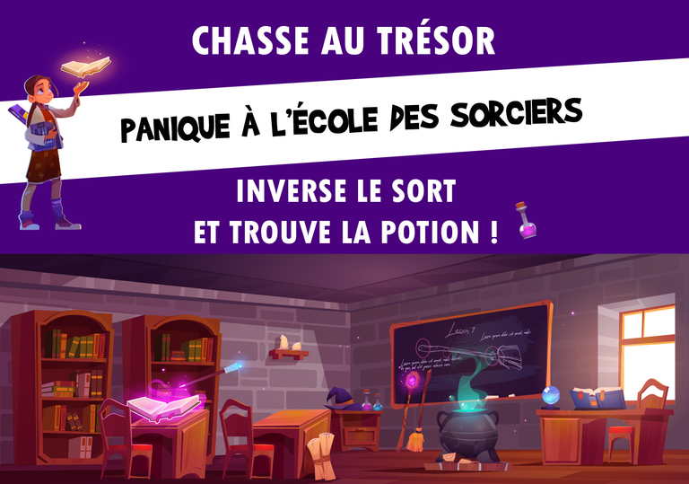 chasse au trésor harry potter