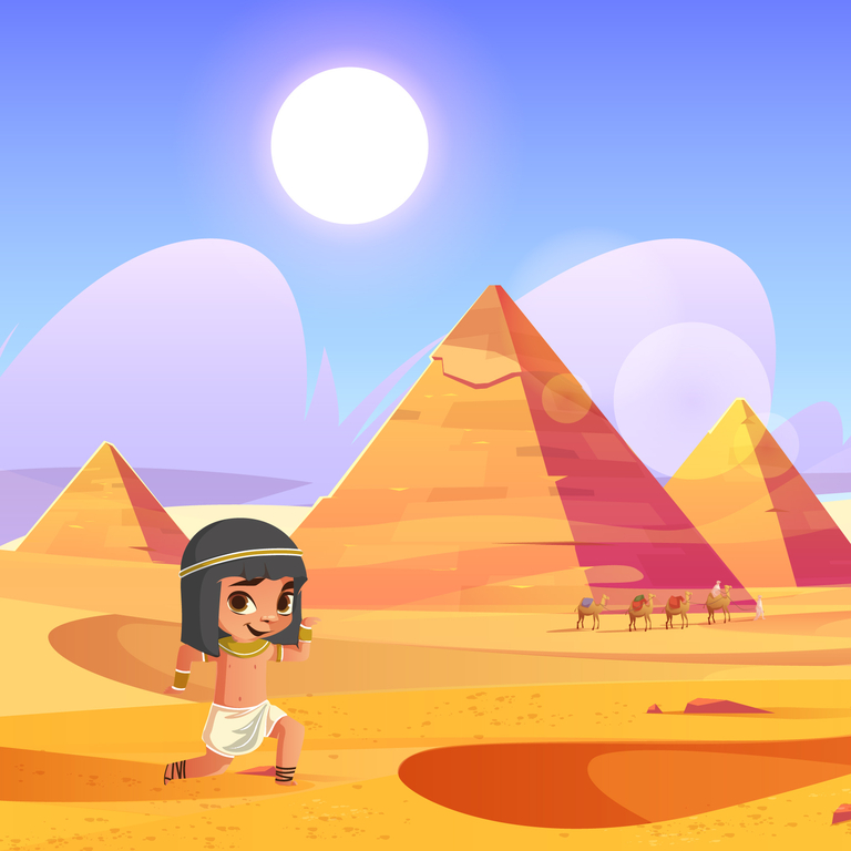 chasse au trésor égypte