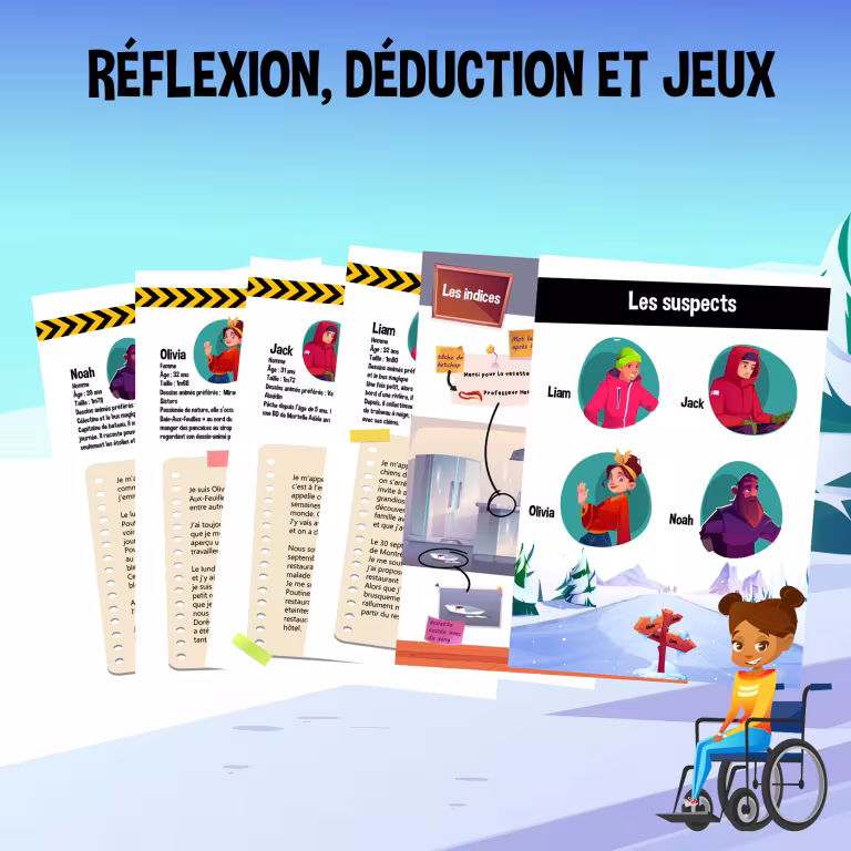 jeu enquête policière à résoudre pdf