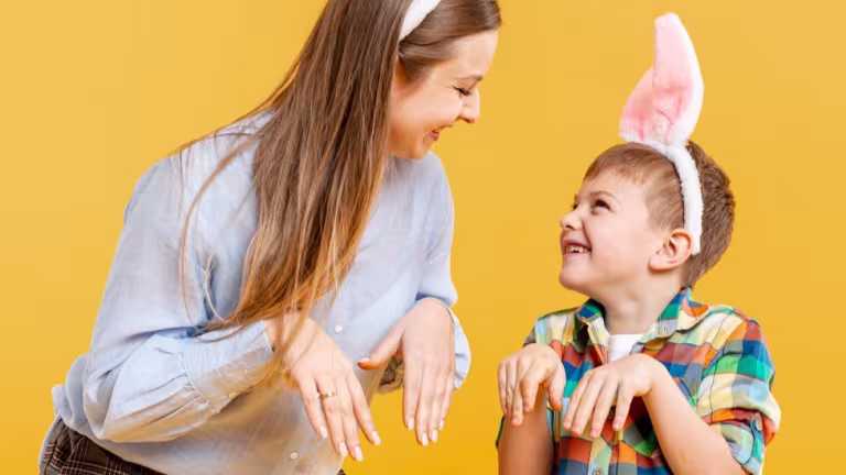jeux de pâques course de lapins