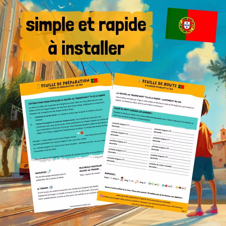 chasse au trésor dont tu es le héros - Portugal