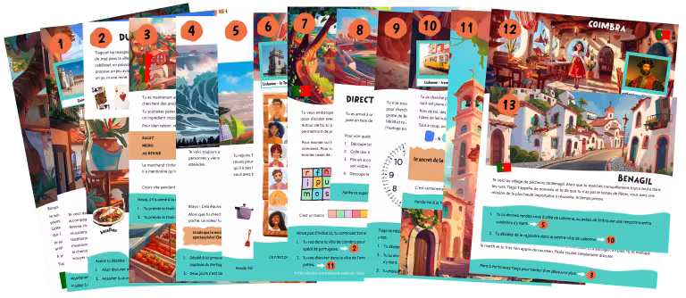 chasse au trésor dont tu es le héros découverte du Portugal