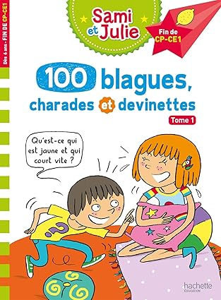 livre de devinettes pour enfants Sam et Julie