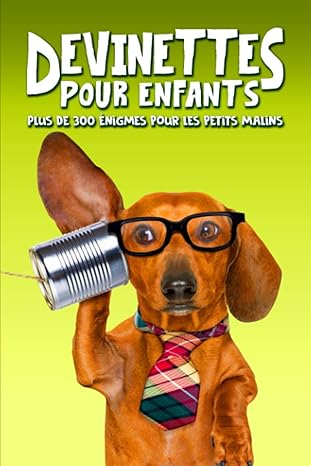 livre de devinettes pour les enfants