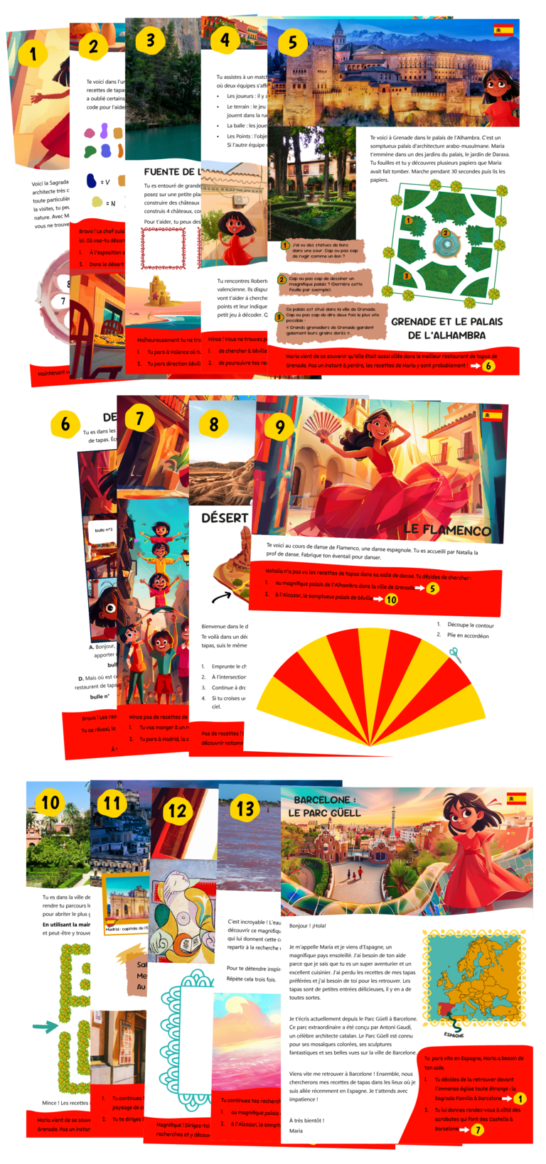 chasse au trésor dont tu es le héros Espagne