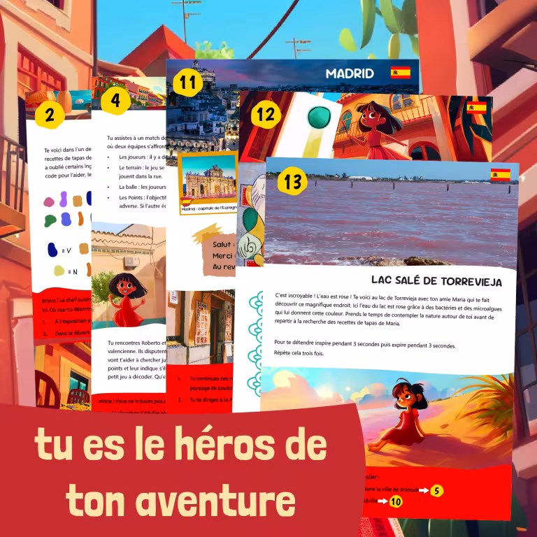 chasse au trésor dont tu es le héros Espagne