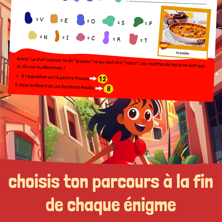 chasse au trésor dont tu es le héros Espagne
