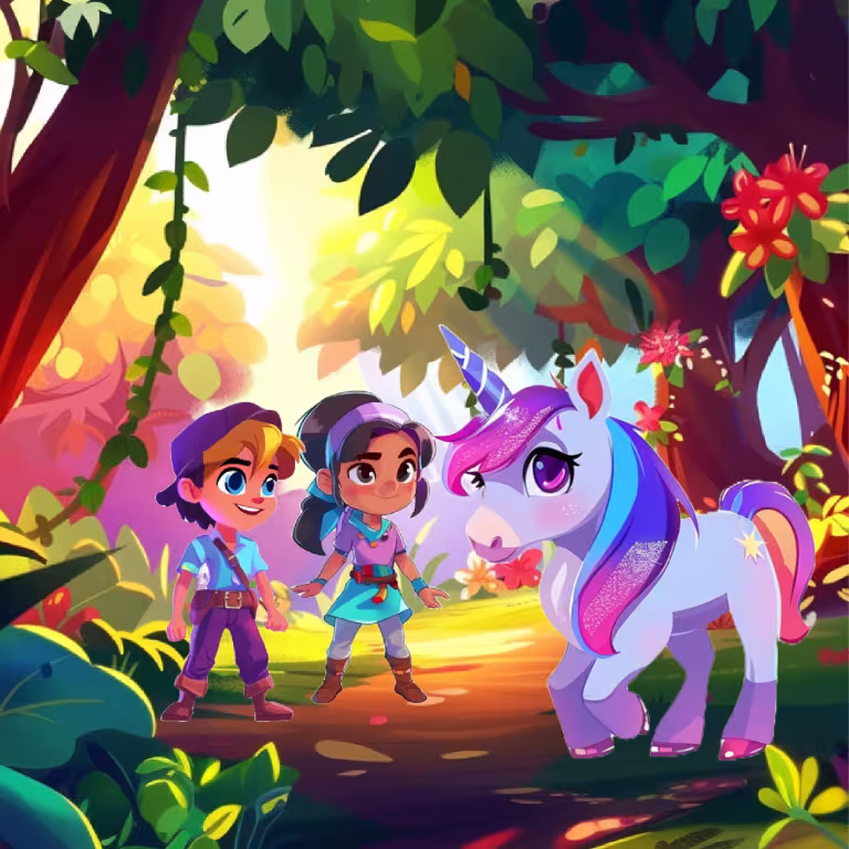 chasse au trésor licornes