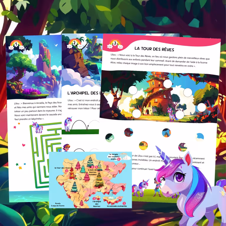 chasse au trésor licornes