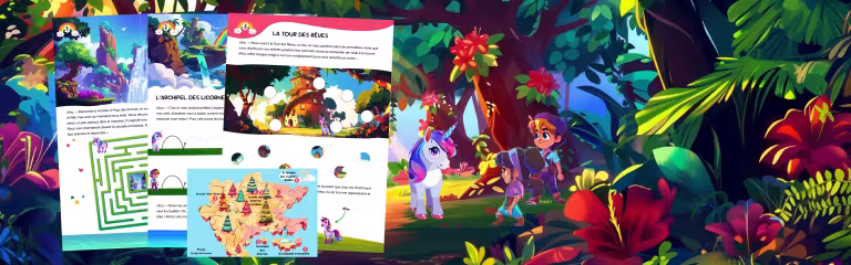 chasse au trésor licornes