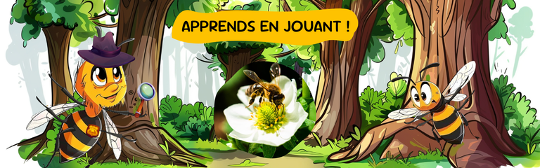 chasse au trésor sur les abeilles