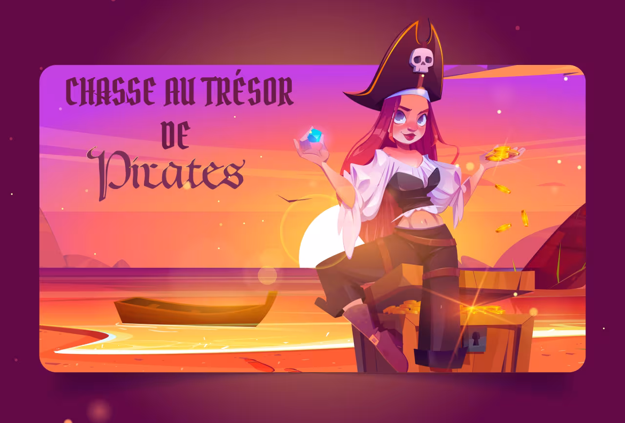chasse au trésor pirate