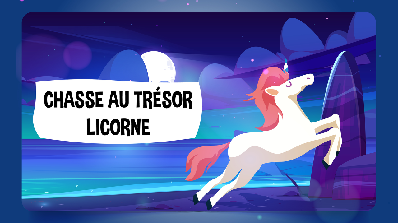 chasse au trésor licorne