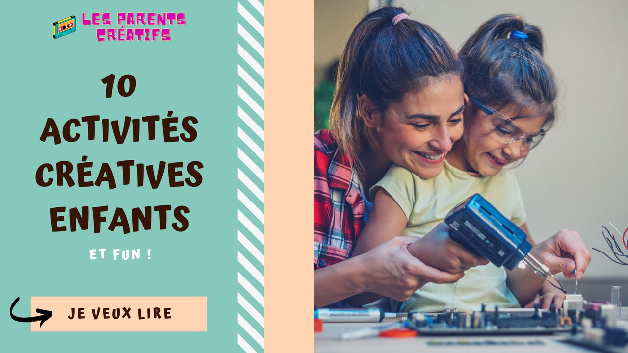 idées d'activités créatives pour enfants